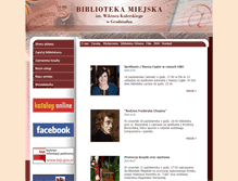 Tablet Screenshot of biblioteka.grudziadz.pl