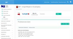 Desktop Screenshot of bip.grudziadz.pl