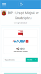 Mobile Screenshot of bip.grudziadz.pl