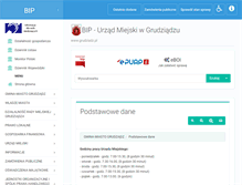 Tablet Screenshot of bip.grudziadz.pl