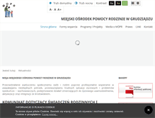 Tablet Screenshot of mopr.grudziadz.pl