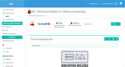 Desktop Screenshot of bip.biblioteka.grudziadz.pl