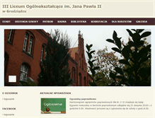 Tablet Screenshot of lo3.grudziadz.com.pl